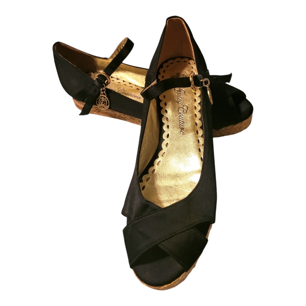 JUICY COUTURE "Lillian" Peep Toe Shoes - Size 9M